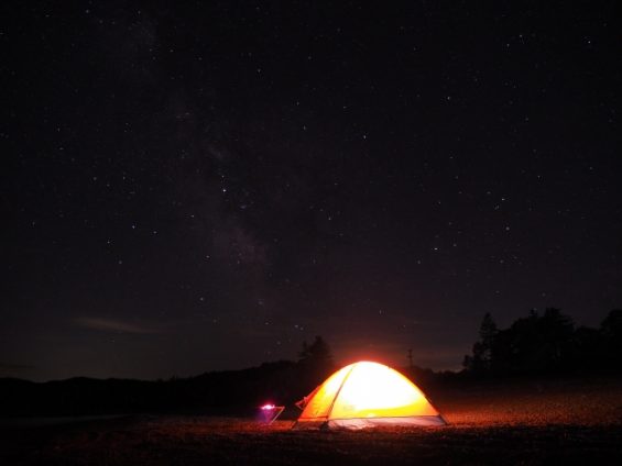 星空キャンプは自然の中の天体観測 Smile Circle